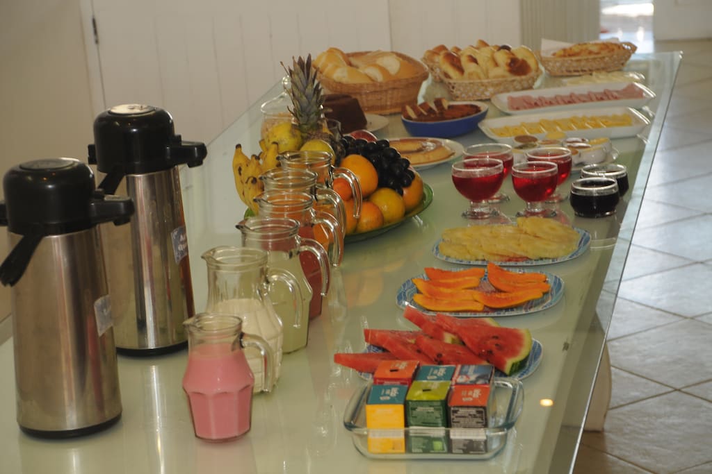 Café da Manhã completo Buffet