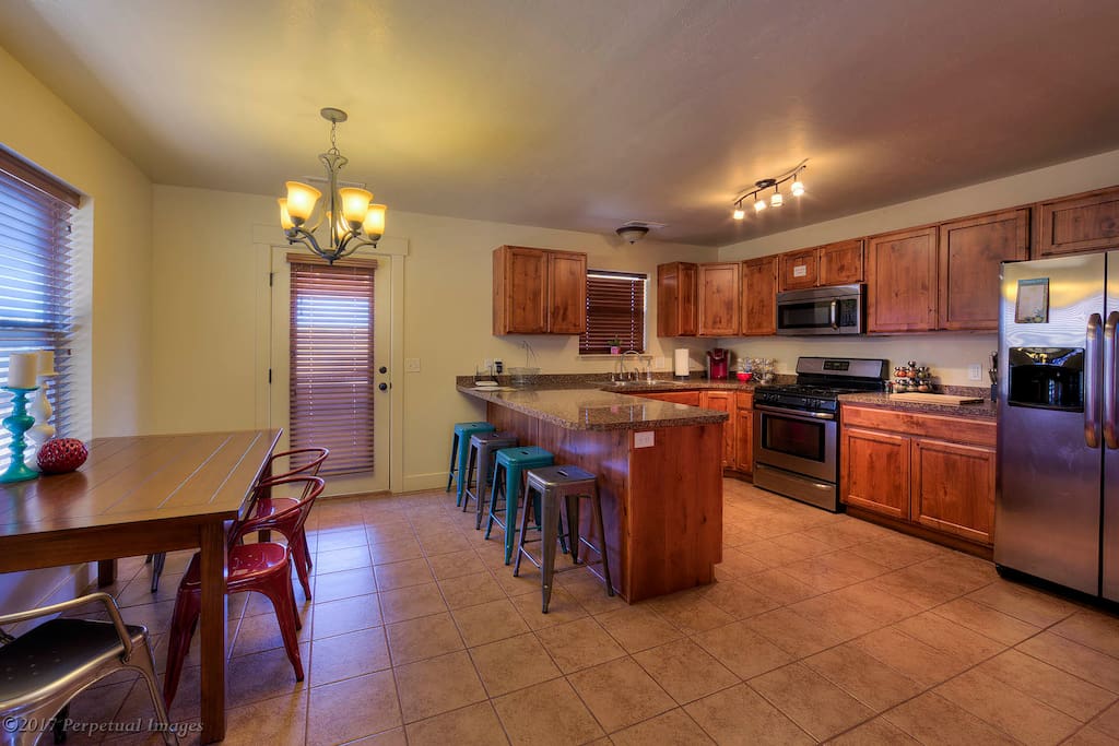 Spacious Kitchen & Dining