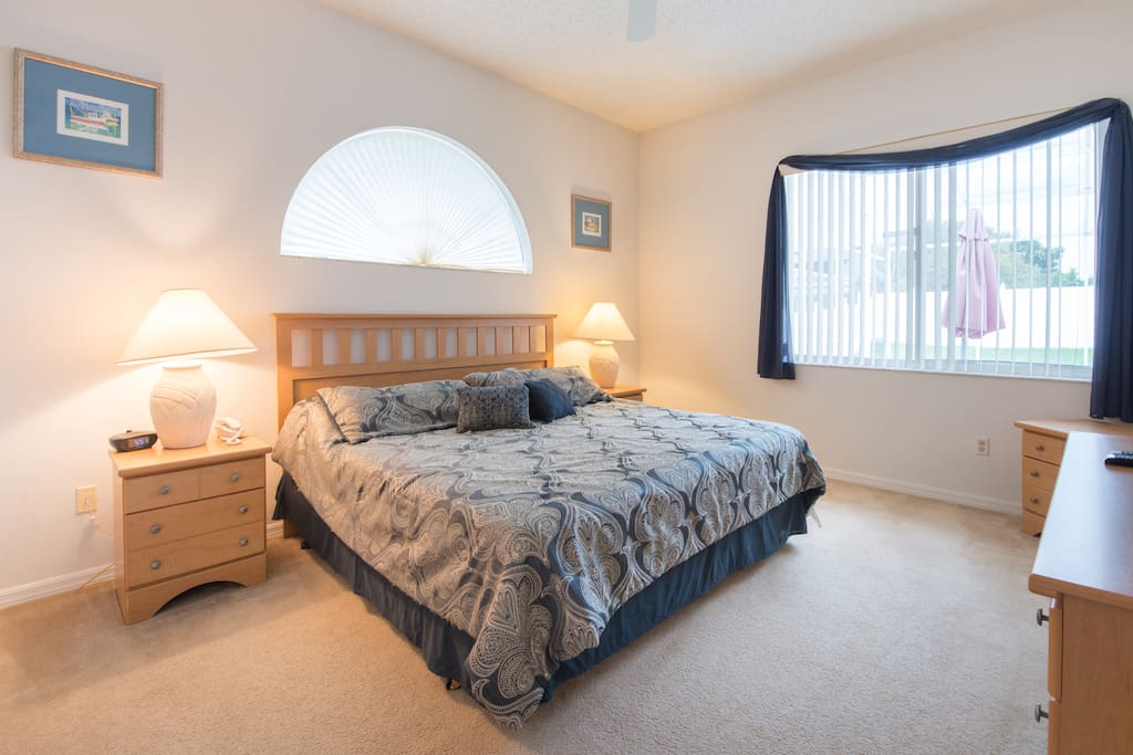 Relax in the master bedroom which has it's own ensuite!