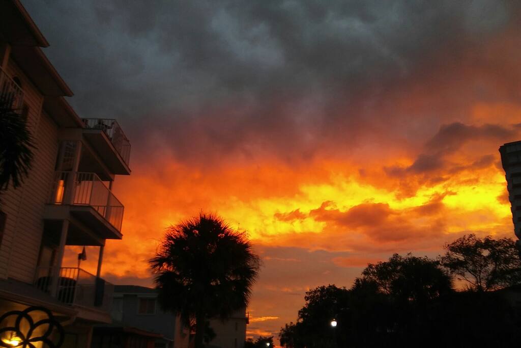 Sunsets are amazing
