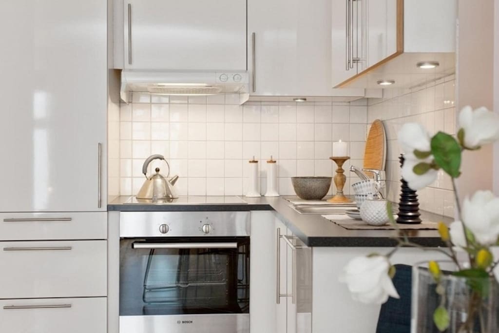 Well-equiped kitchen