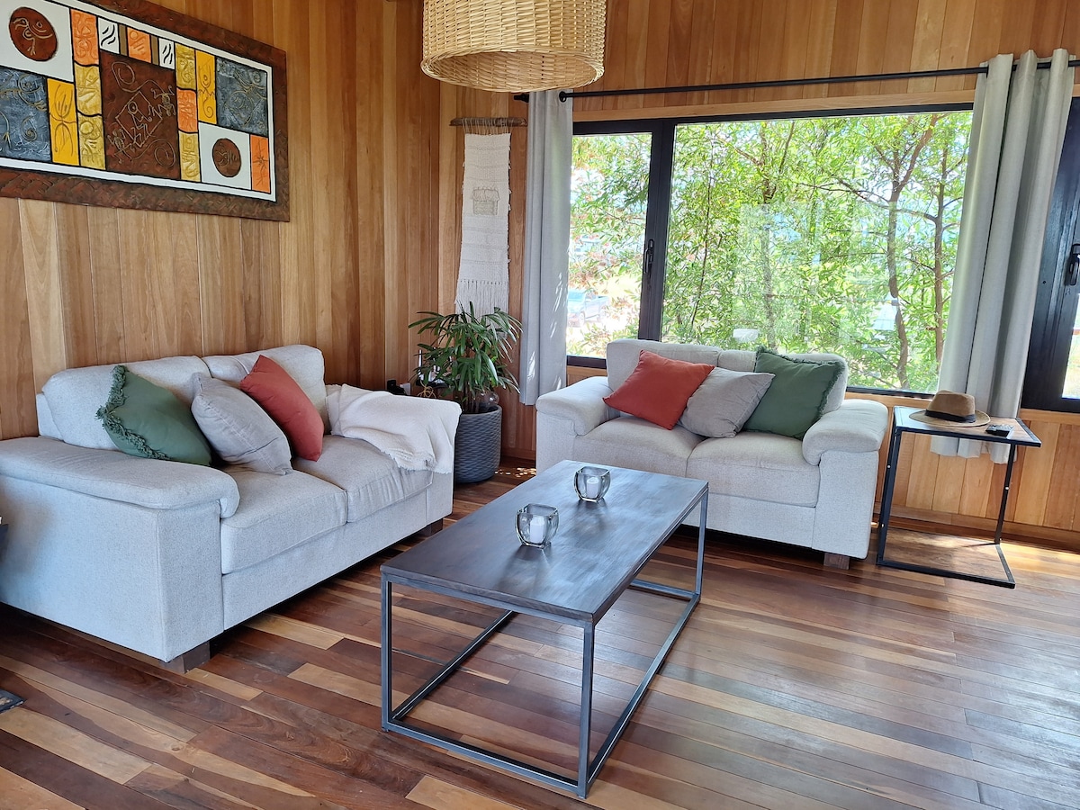 Leistungsstarkes Airbnb: House in Manantiales 500 meters from the beach in Manantiales