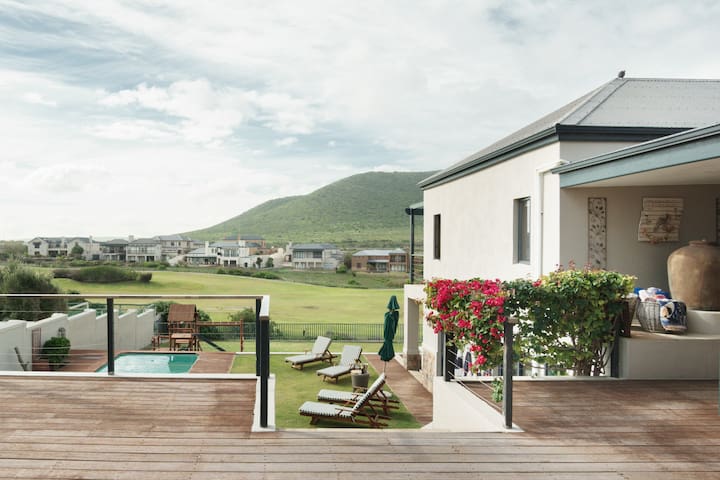 Family-Friendly Villa with a Private Pool and Playground