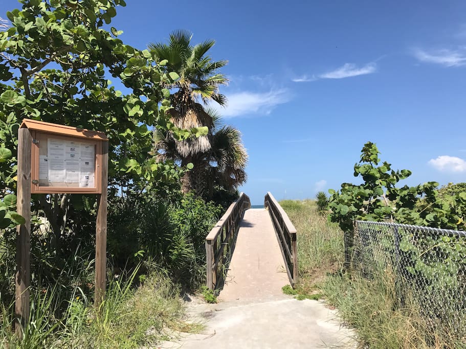 Boardwalk to the beach
