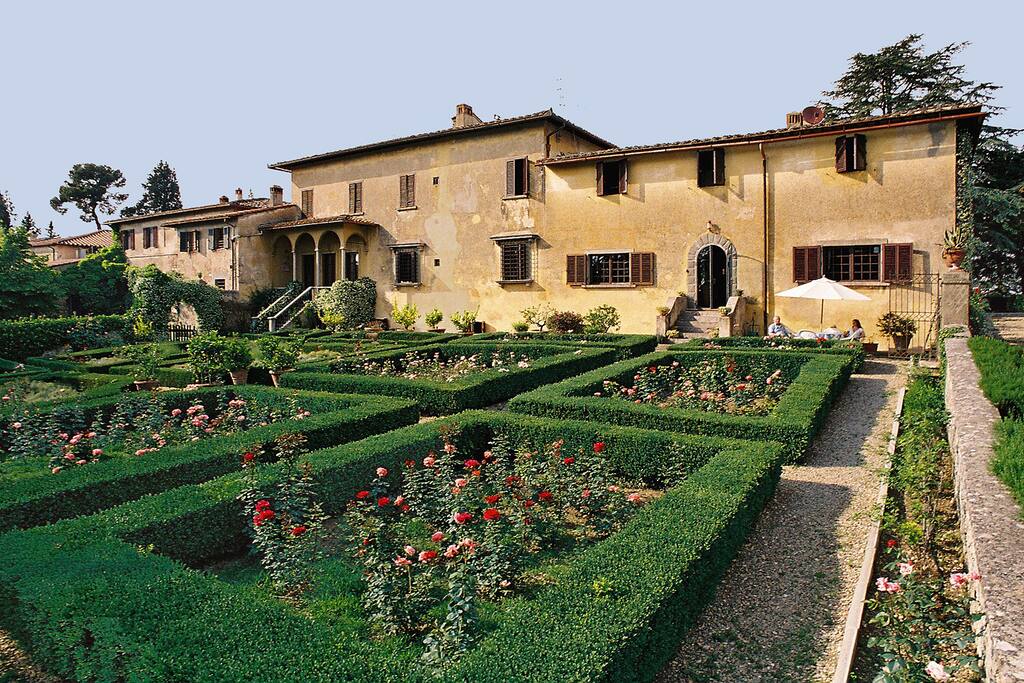 Southside view of the Villa