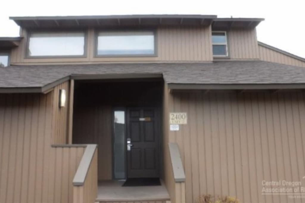 Front entry with storage