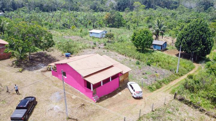 Casa 2 quartos, com ar condicionado