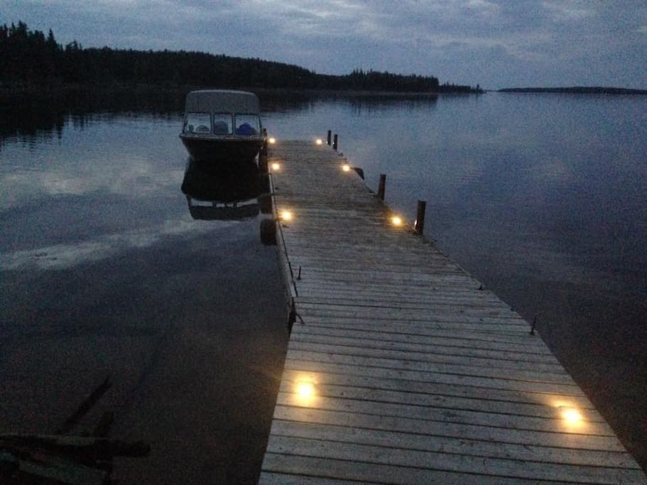 Dock available for parking boats, great for swimming too!