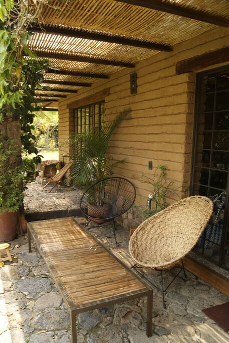 frente de la casa