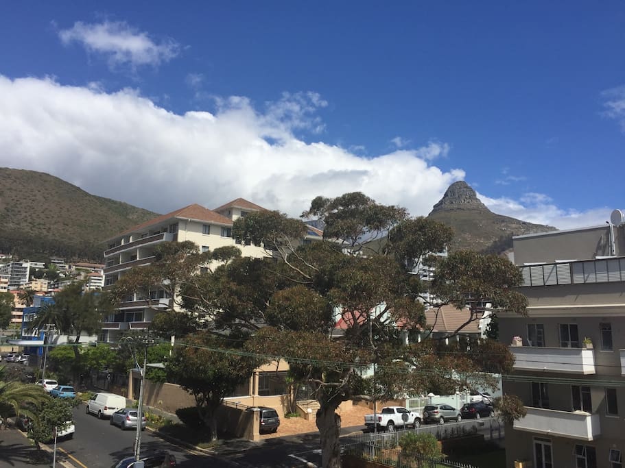 Lion's Head views from balcony