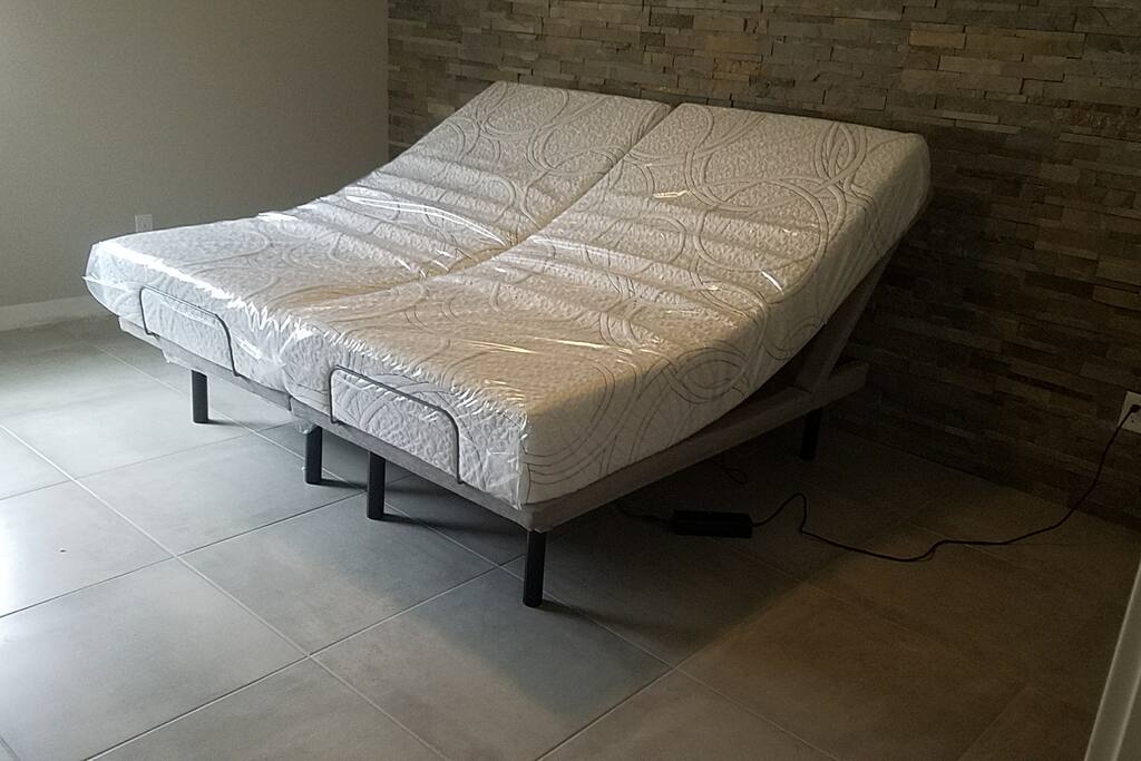 Memoryfoam adjustable beds