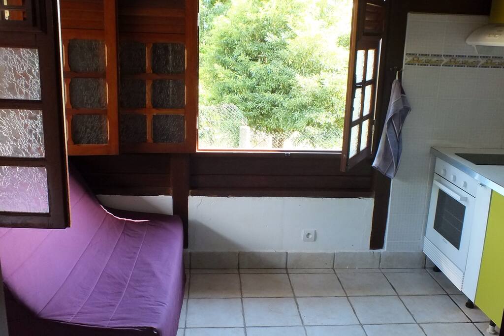 Couchage d'appoint "clic clac "