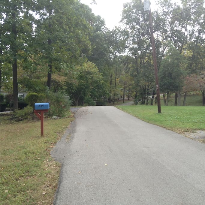 On quiet residential street.