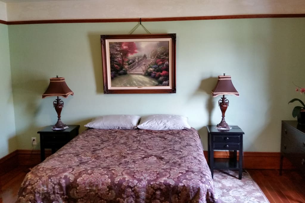 Queen Bed and nightstands