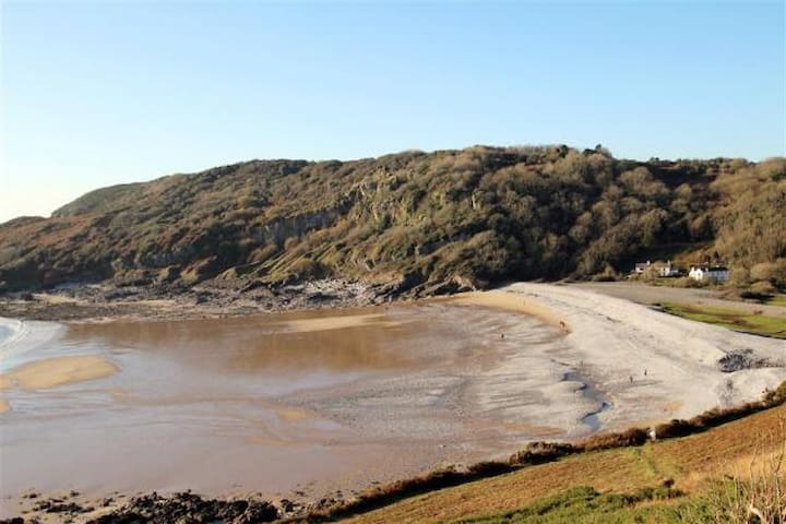 Ship Cottage Pwll Du Bay Gower Houses For Rent In Swansea