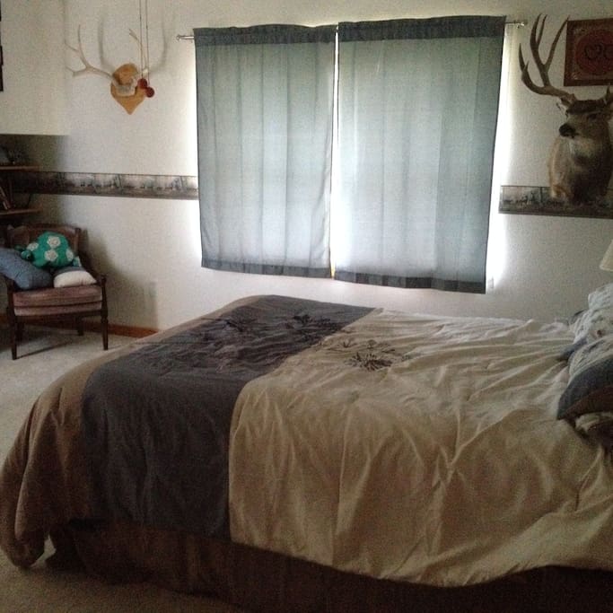 Queen Size Bed--Bens Room