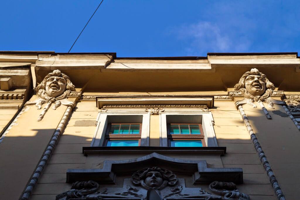 Outside view of the apartment