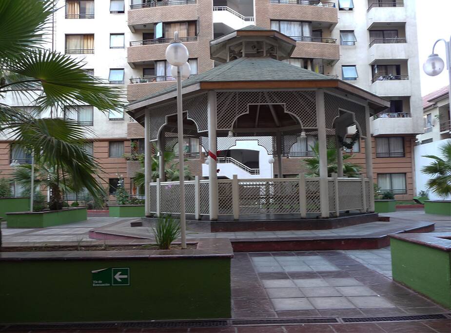 Vista interior condominio
