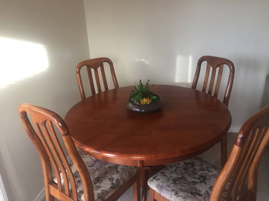 Meals / desk area