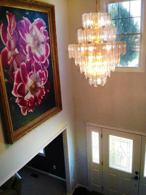 Grand-scale entryway lets you know you are home.