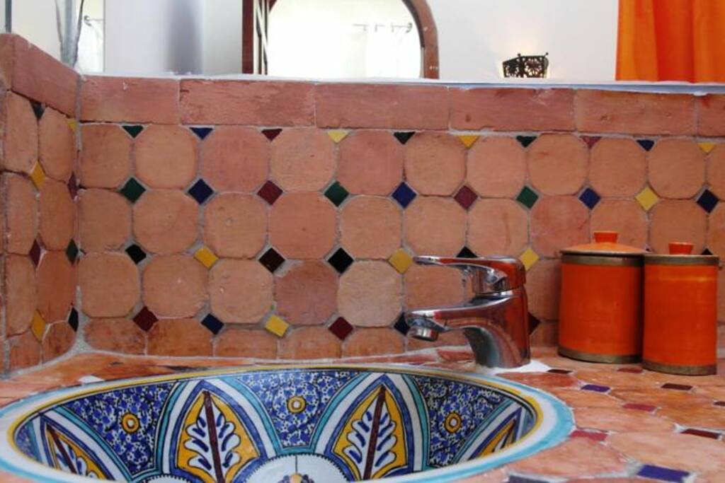 Private external bathroom