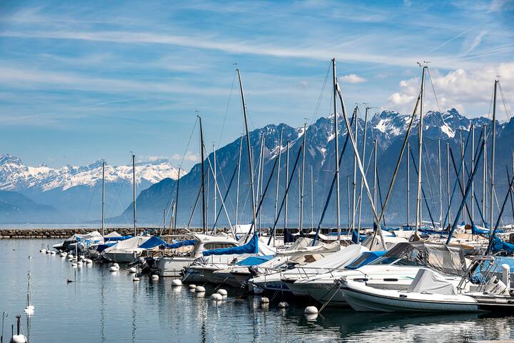 Appartement de charme, une vue, une terrasse !