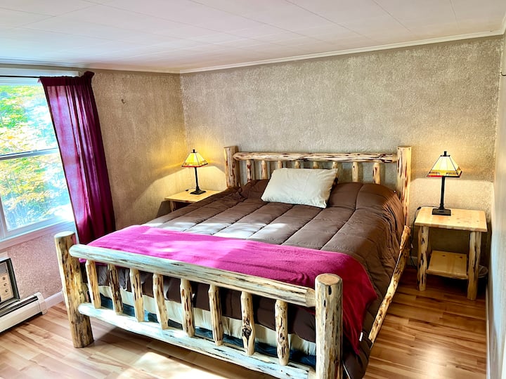 Ახალი მეფე საწოლი. სუპერ კომფორტული