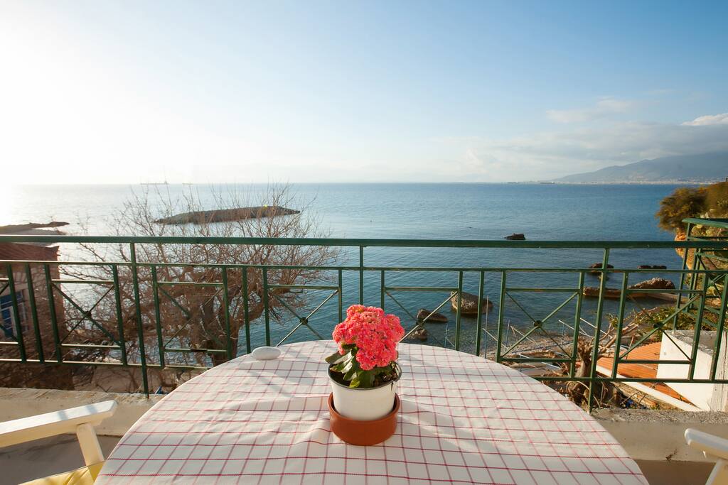 The amazing view when you sit at the table.