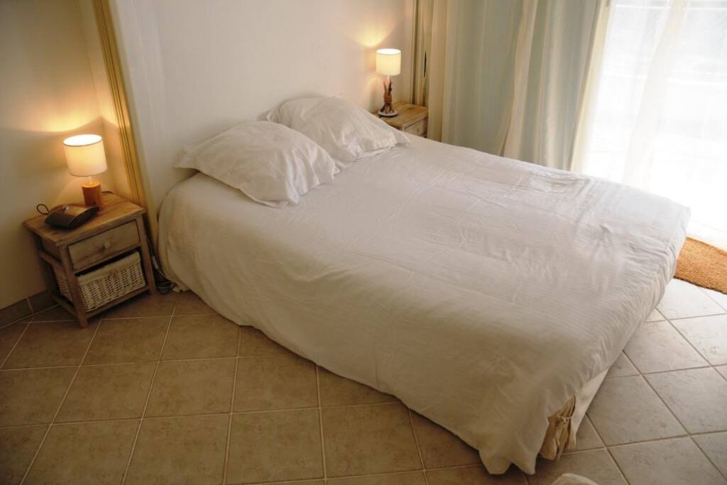 La chambre du rez de chaussée