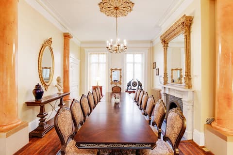 Victorian Mansion-Baltimore/Harbor/10 BR/4 cars