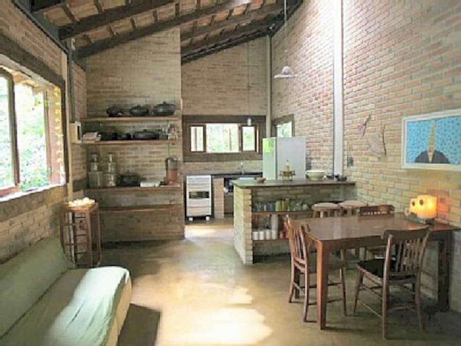 sala e cozinha