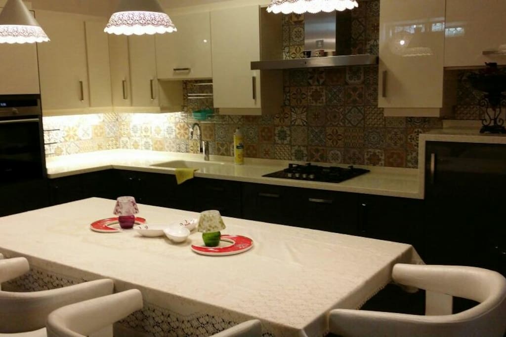 Enjoy a modern kitchen