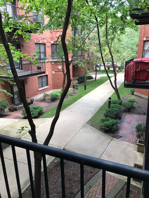 View from balcony