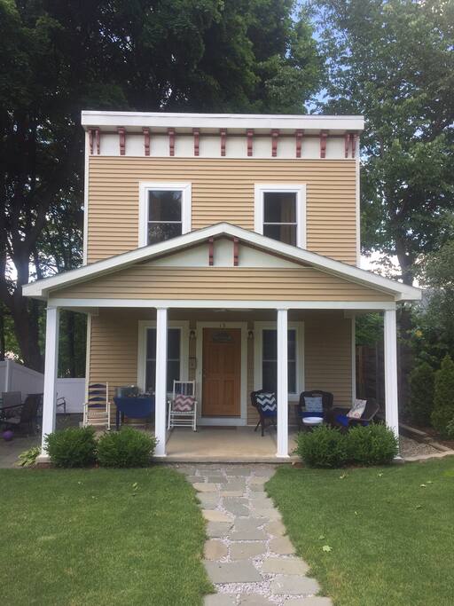 Large front porch