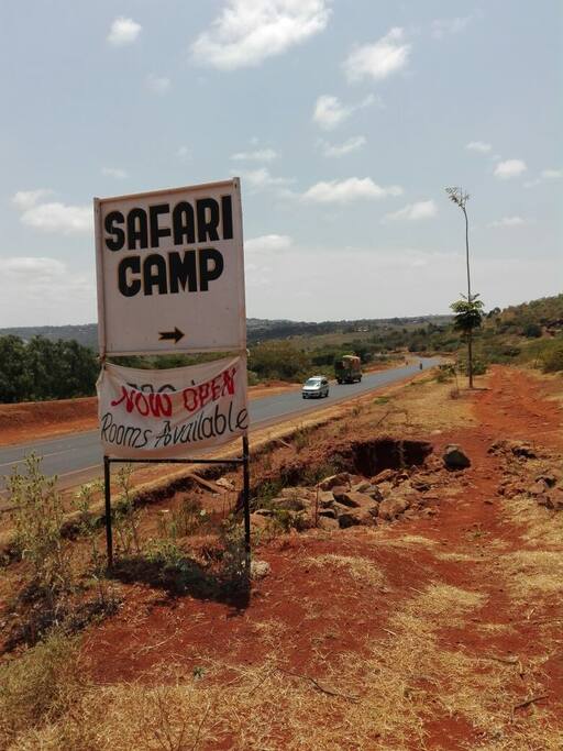 Karibu our new Safari Camp Lodge!