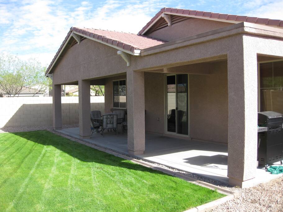 Back of home