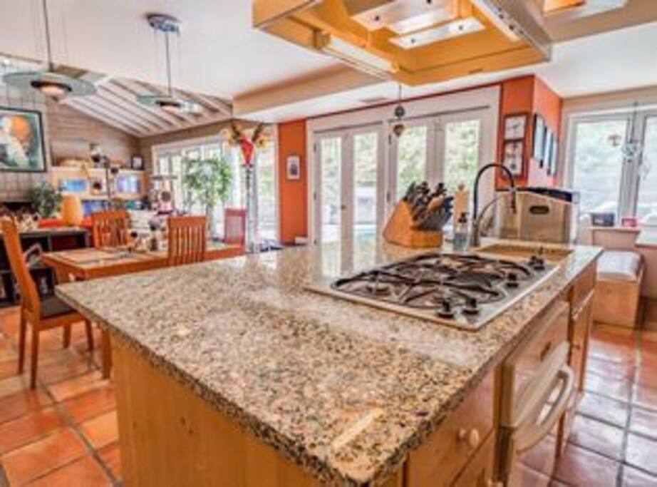 Kitchen , Dining Room, Living Room