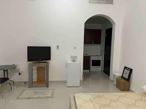 Very clean spacious furnished studio in Abu Dhabi