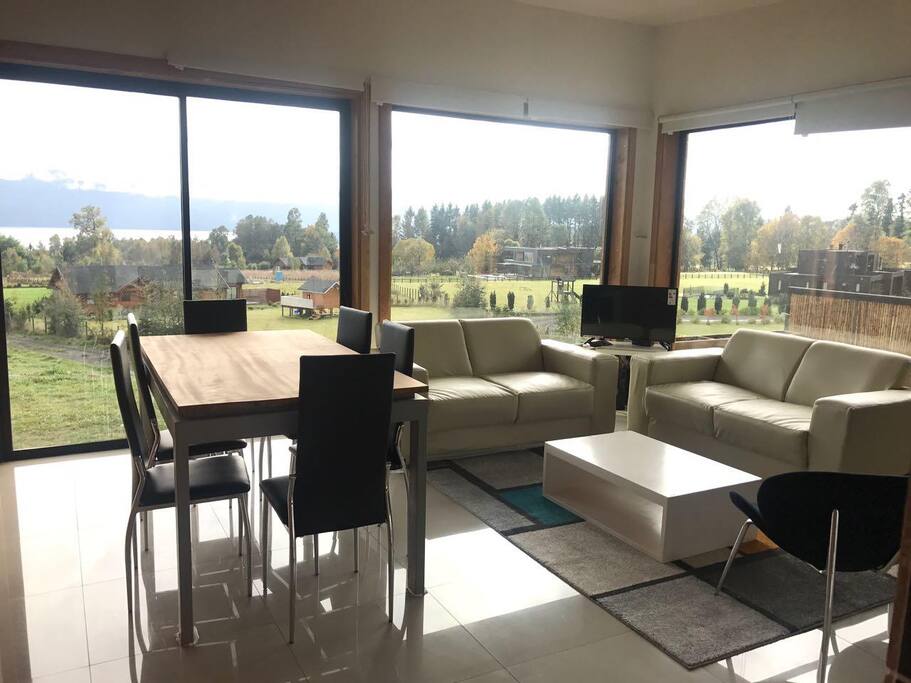 Living comedor con vista panorámica