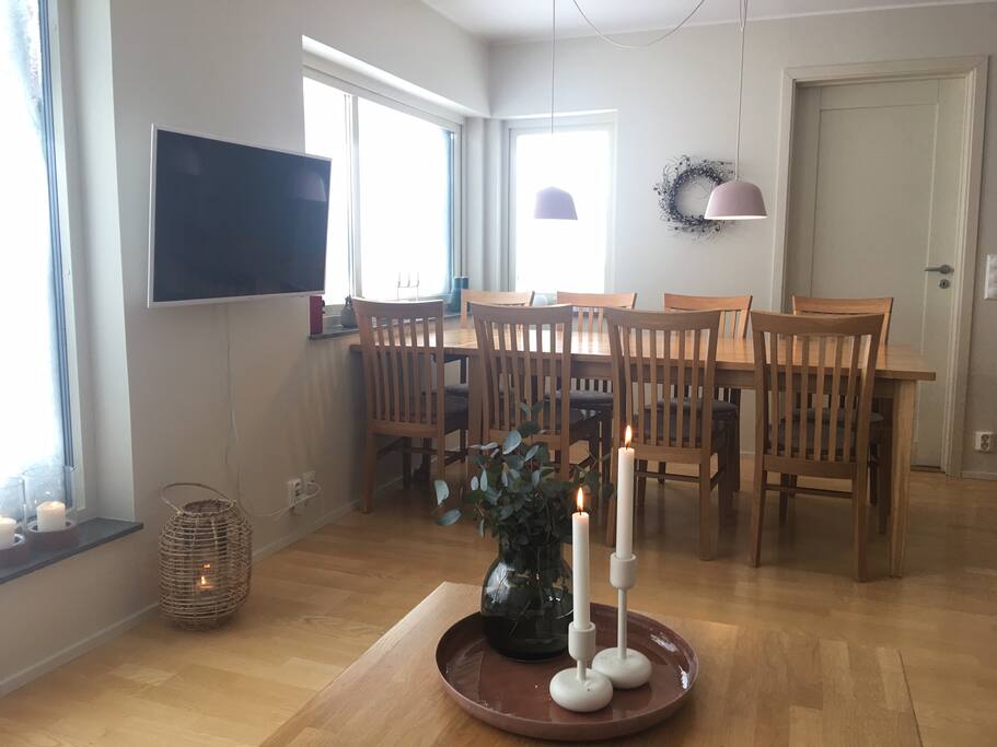 Living and dining room