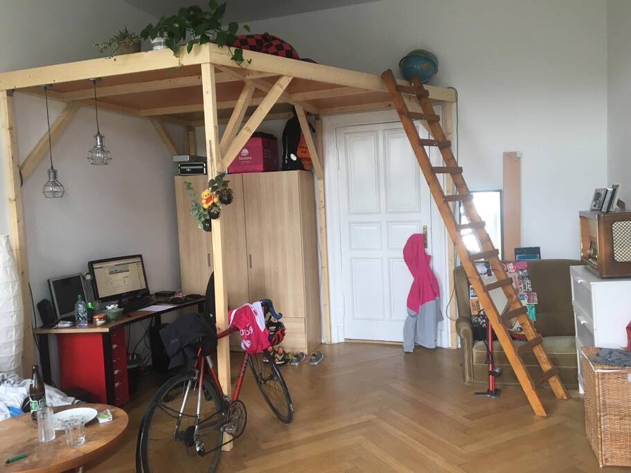 Your room with plateau bed