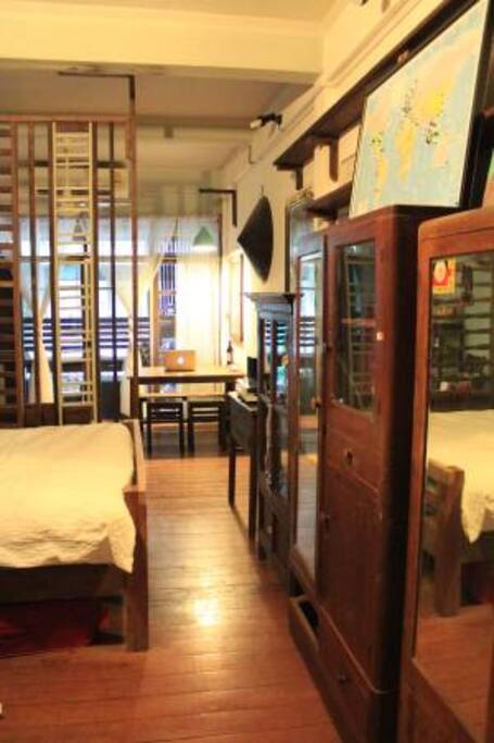 This unit is 45 sm, could sleep 3, but some of these have adjoining 15 sm rooms.