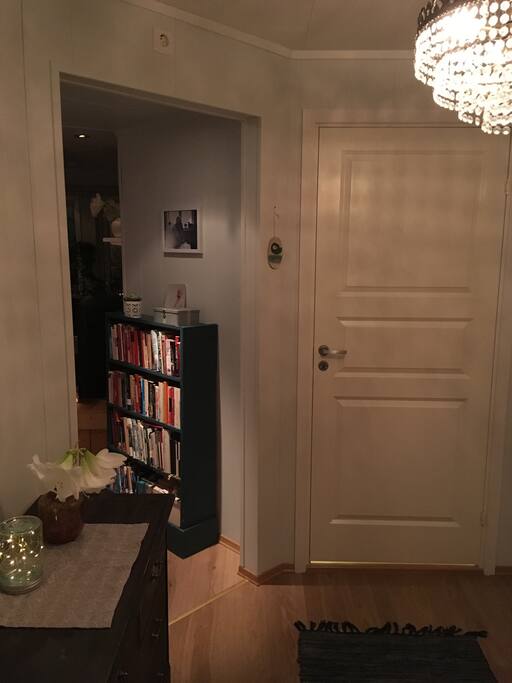 Entrance, facing the living room