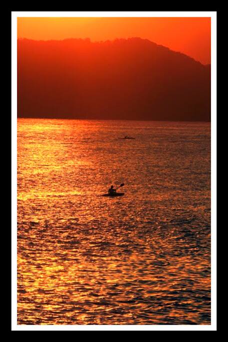Praia do Itararé - Por do sol