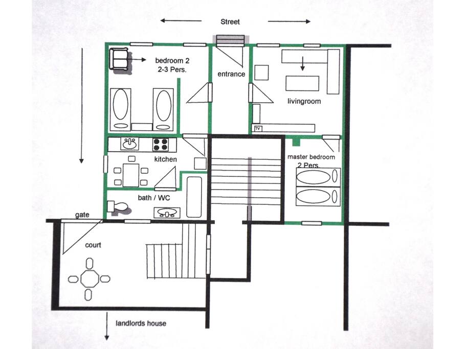 Grundriss / map