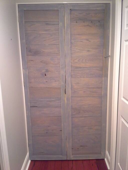 Door that separates your space from ours.