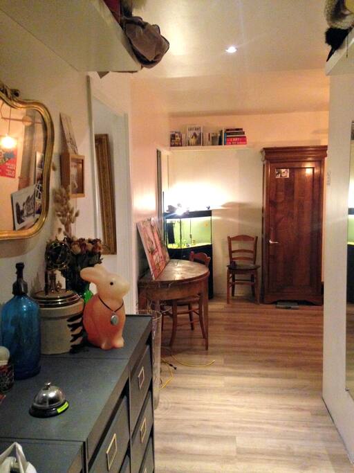 entrée de l'appartement