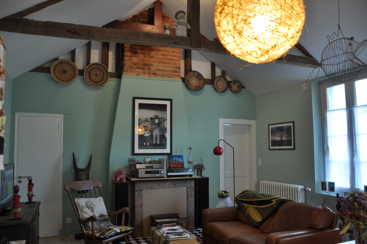 Top Airbnb: Charm, Vieux Saint-Étienne district à Centre