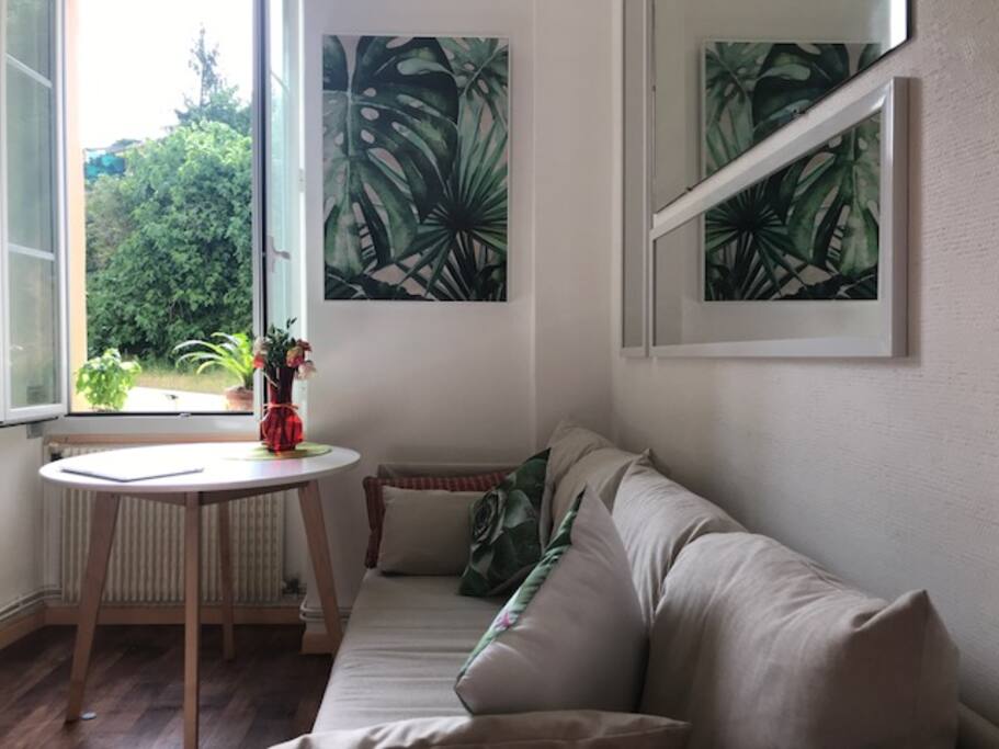 Le salon/cuisine