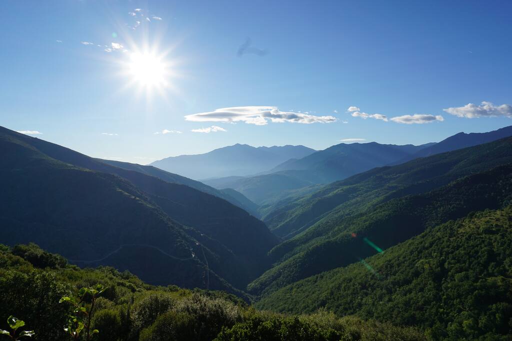 Le soleil au rendez vous du petit déjeuner...